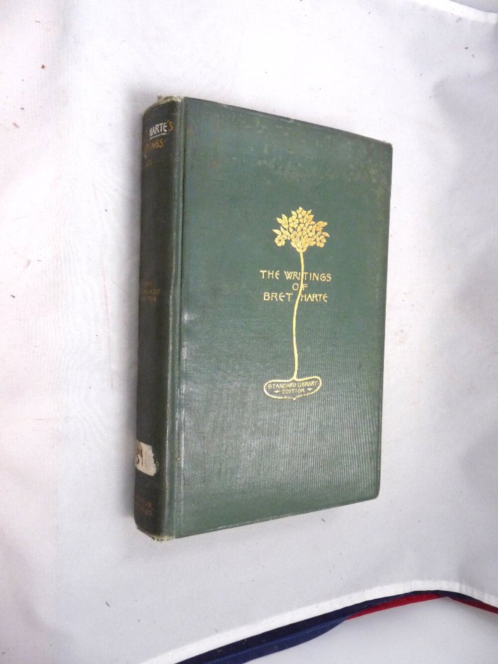 The Writings of Bret Harte poems Two Men of Sandy Bar antique Victorian book